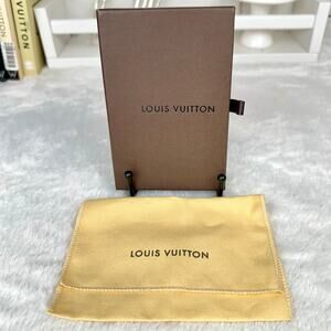 Louis Vuitton box and dust bag gift set for small accessories keychain bag charm